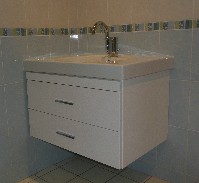 lavabo avec meuble  tiroirs